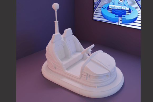 Bumper Car Font: A Nostalgic Design Asset